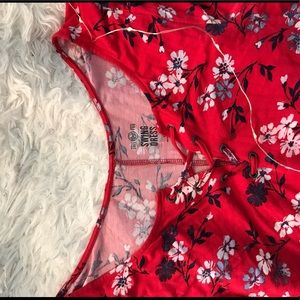 red floral swing dress (or bundle 4 for $25)